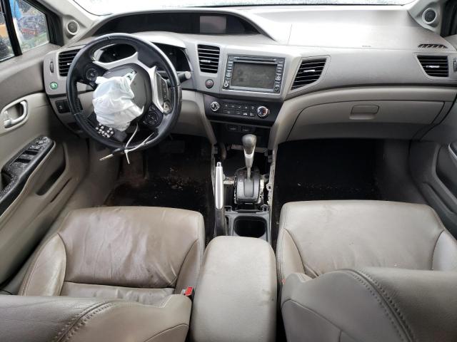 2HGFB2F92CH548931 - 2012 HONDA CIVIC EXL ნაცრისფერი ფოტო 8