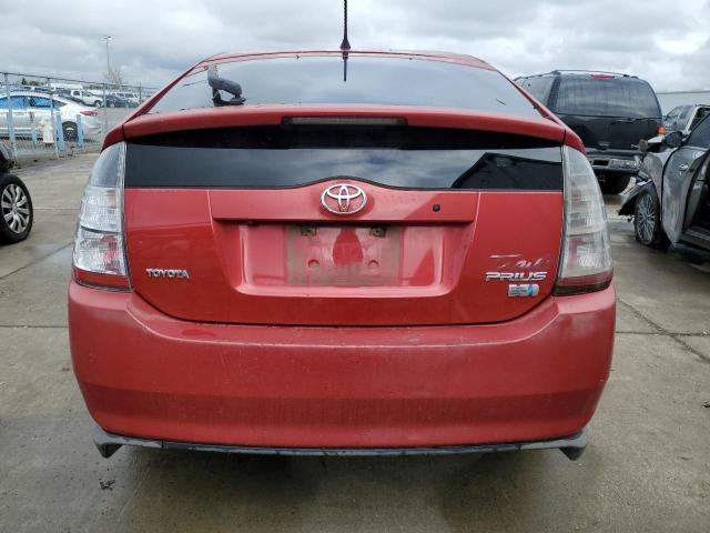 JTDKB20U783372897 - 2008 TOYOTA PRIUS RED photo 6