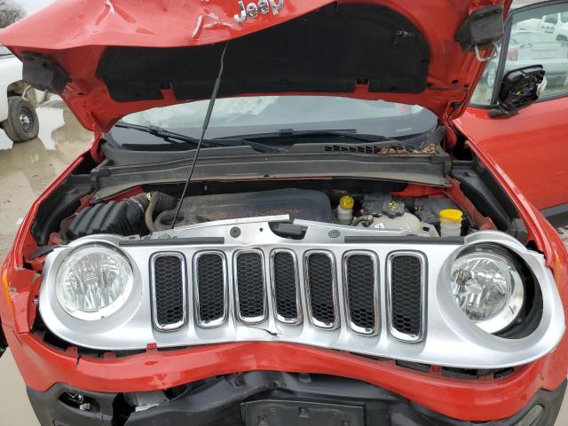 ZACCJBDT0FPB70902 - 2015 JEEP RENEGADE LIMITED RED photo 11