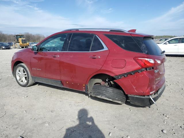 3GNAXXEV0KL198041 - 2019 CHEVROLET EQUINOX PREMIER RED photo 2