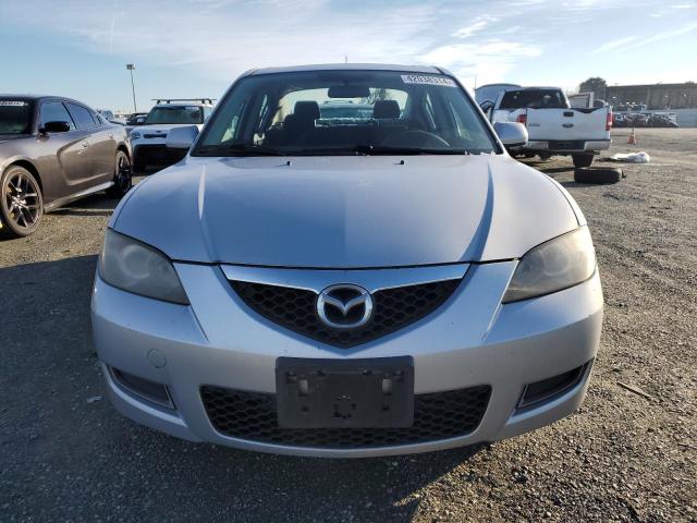 JM1BK32G371714515 - 2007 MAZDA 3 I SILVER photo 5