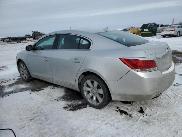 1G4GE5ED7BF386923 - 2011 BUICK LACROSSE CXS SILVER photo 2