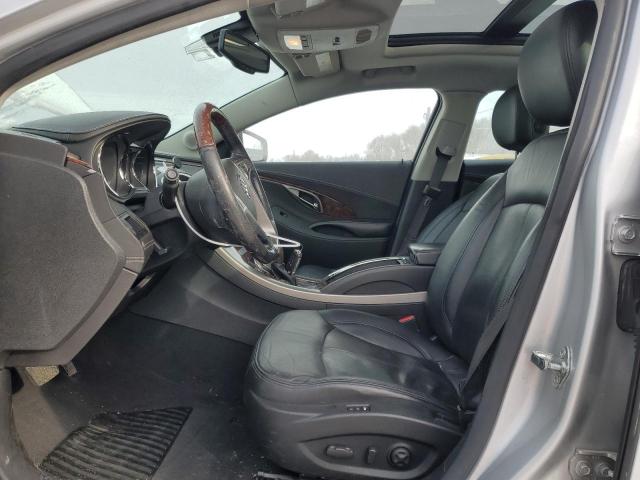 1G4GE5ED7BF386923 - 2011 BUICK LACROSSE CXS SILVER photo 7