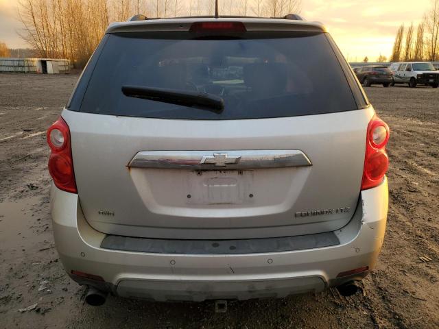 2CNFLGE57B6279659 - 2011 CHEVROLET EQUINOX LTZ SILVER photo 6