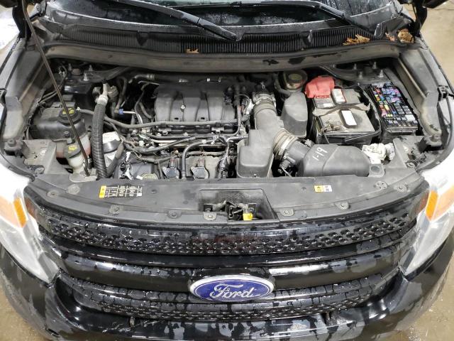 1FM5K8AR4FGB61684 - 2015 FORD EXPLORER POLICE INTERCEPTOR 黑色 照片 11
