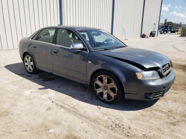 WAUPL68E24A211271 - 2004 AUDI S4 GRAY photo 4