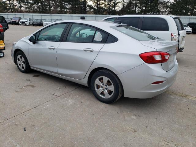 1G1BC5SM9H7125281 - 2017 CHEVROLET CRUZE LS SILVER photo 2