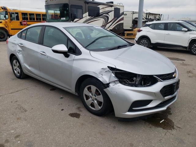 1G1BC5SM9H7125281 - 2017 CHEVROLET CRUZE LS SILVER photo 4