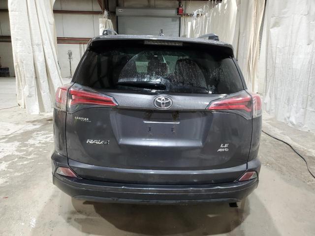 JTMBFREV2HJ154683 - 2017 TOYOTA RAV4 LE GRAY photo 6