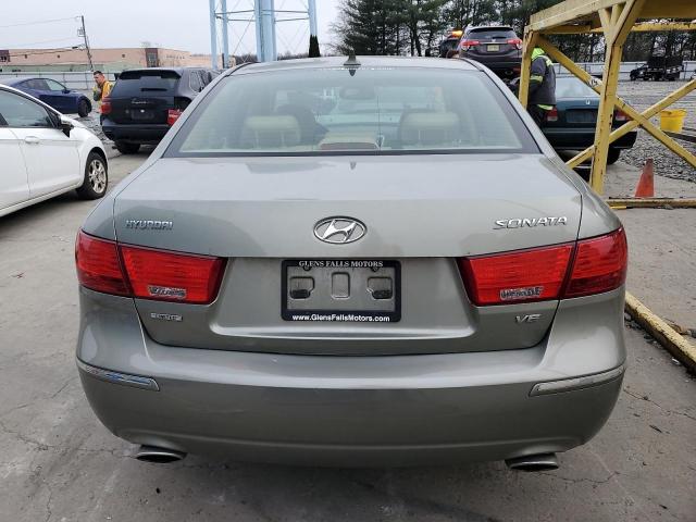 5NPEU46F19H556993 - 2009 HYUNDAI SONATA SE GREEN photo 6