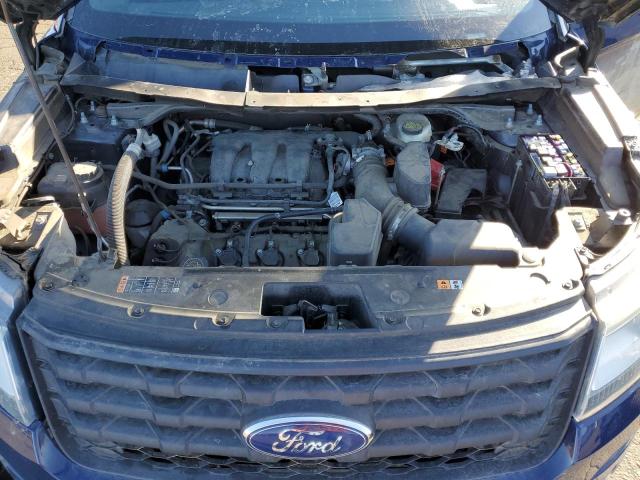 1FM5K8ARXHGB41281 - 2017 FORD EXPLORER POLICE INTERCEPTOR Mavi foto 11