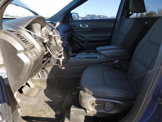1FM5K8ARXHGB41281 - 2017 FORD EXPLORER POLICE INTERCEPTOR Mavi foto 7