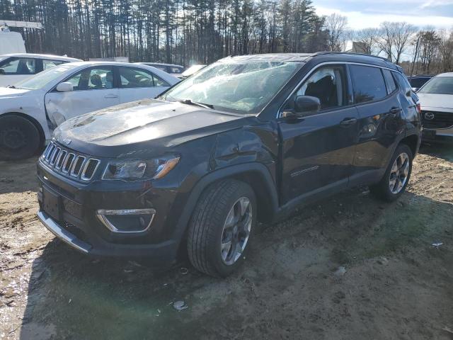 3C4NJDCB8JT100441 - 2018 JEEP COMPASS LIMITED BLACK photo 1