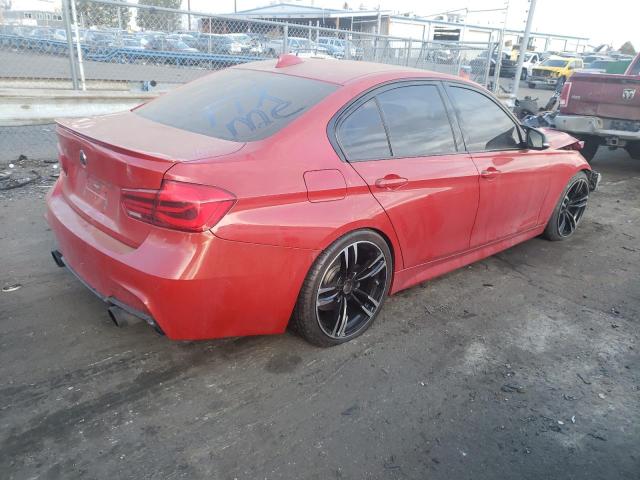 WBA8B7C52GK702698 - 2016 BMW 340 XI RED photo 3