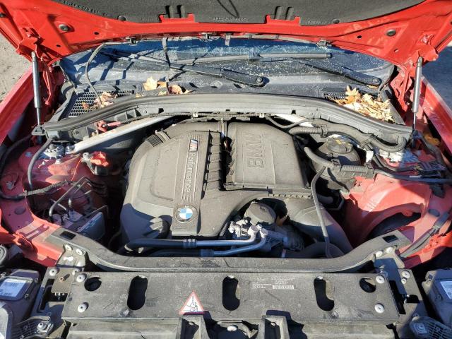 5UXXW7C59H0U24963 - 2017 BMW X4 XDRIVEM40I RED photo 12