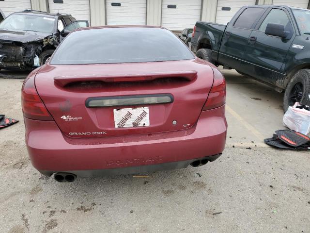 2G2WS522041339940 - 2004 PONTIAC GRAND PRIX GT2 BROWN photo 6