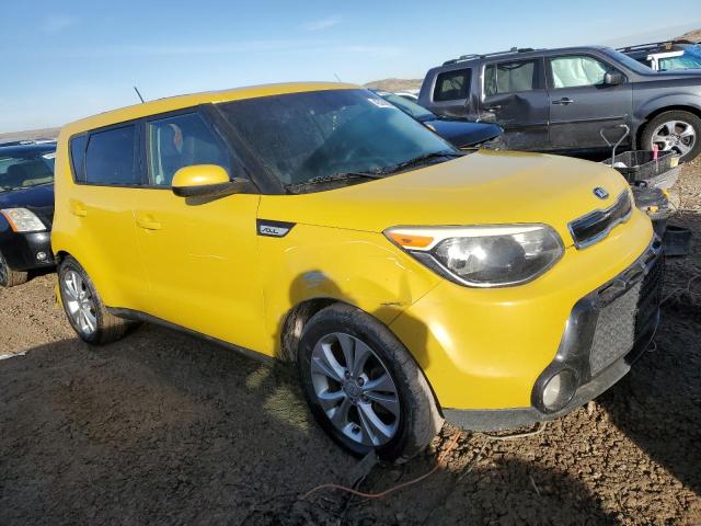 KNDJP3A55G7242733 - 2016 KIA SOUL + YELLOW photo 4