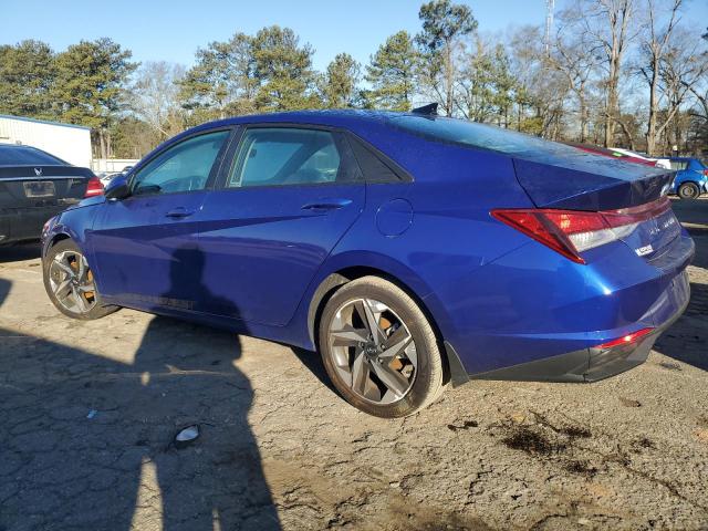 KMHLS4AGXPU466141 - 2023 HYUNDAI ELANTRA SEL BLUE photo 2