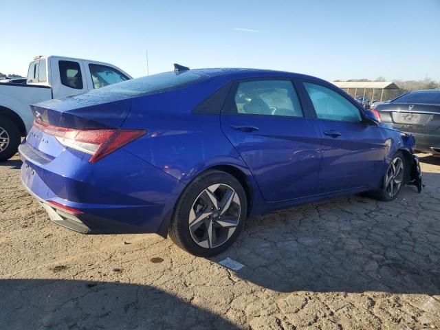 KMHLS4AGXPU466141 - 2023 HYUNDAI ELANTRA SEL BLUE photo 3