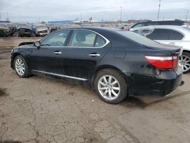 JTHCL46F595004230 - 2009 LEXUS LS 460 BLACK photo 2