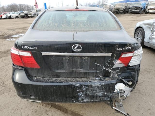 JTHCL46F595004230 - 2009 LEXUS LS 460 BLACK photo 6