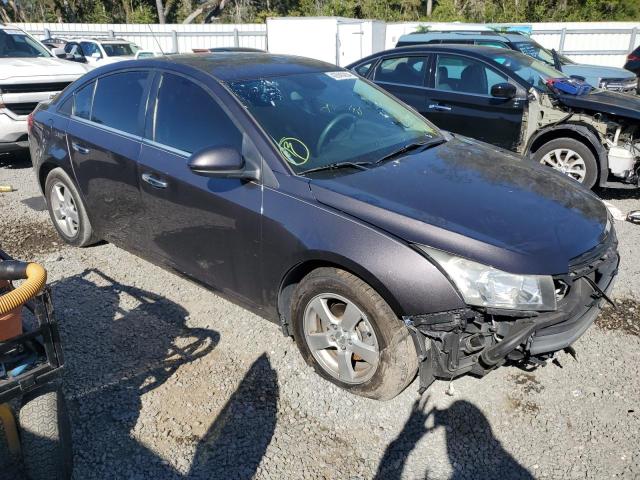 1G1PC5SBXF7256706 - 2015 CHEVROLET CRUZE LT GRAY photo 4