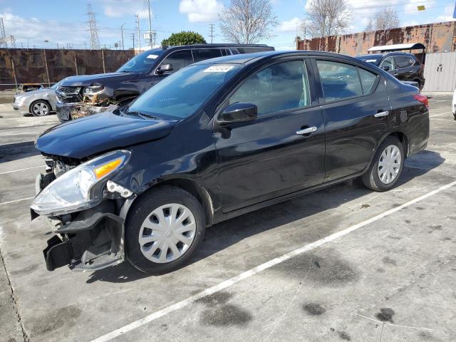 3N1CN7AP9KL863505 - 2019 NISSAN VERSA S BLACK photo 1