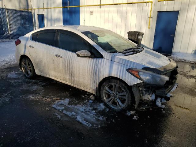 KNAFX4A84E5050585 - 2014 KIA FORTE EX WHITE photo 4