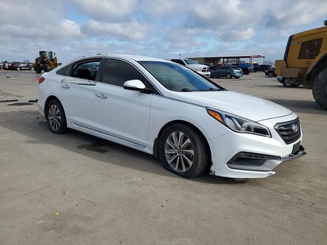 5NPE34AF8GH339156 - 2016 HYUNDAI SONATA SPORT WHITE photo 4