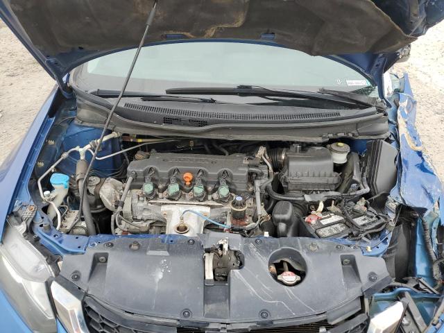 19XFB2F83EE220339 - 2014 HONDA CIVIC EX BLUE photo 11