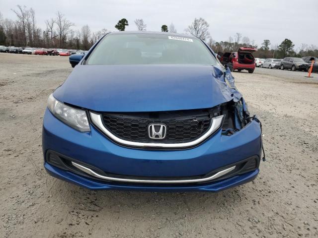 19XFB2F83EE220339 - 2014 HONDA CIVIC EX BLUE photo 5