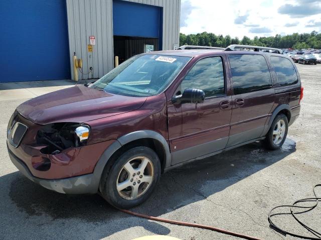 1GMDV33L76D205838 - 2006 PONTIAC MONTANA SV6 BURGUNDY photo 1