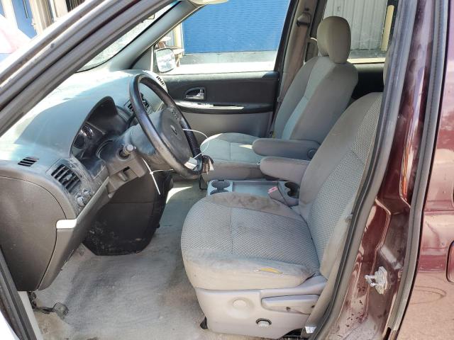 1GMDV33L76D205838 - 2006 PONTIAC MONTANA SV6 BURGUNDY photo 7