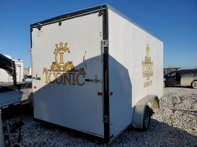 7PUBC1628NW000033 - 2022 AERO TRAILER WHITE photo 4