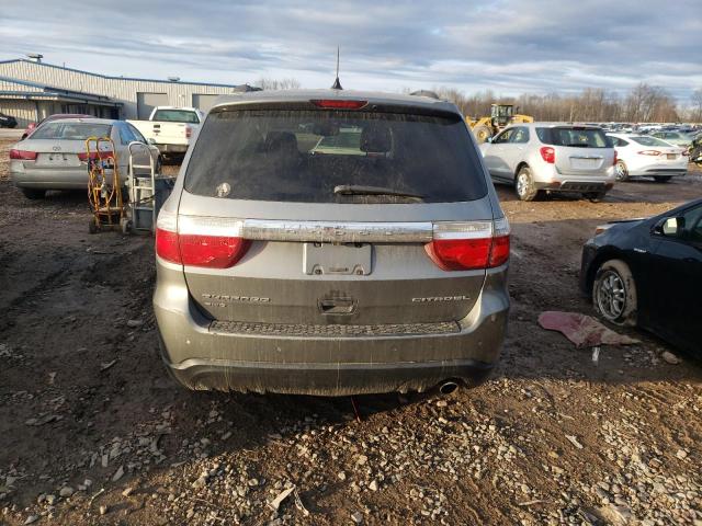 1D4RE5GG9BC674919 - 2011 DODGE DURANGO CITADEL GRAY photo 6