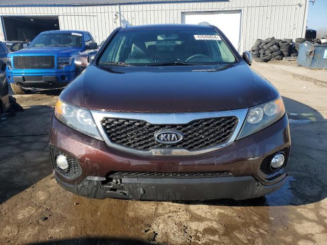 5XYKUDA62CG207558 - 2012 KIA SORENTO EX PURPLE photo 5