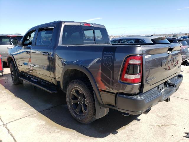 1C6SRFLTXKN843790 - 2019 RAM 1500 REBEL CHARCOAL photo 2