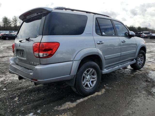 5TDBT48A55S249712 - 2005 TOYOTA SEQUOIA LIMITED SILVER photo 3