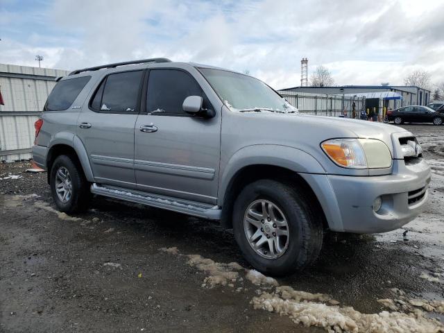 5TDBT48A55S249712 - 2005 TOYOTA SEQUOIA LIMITED SILVER photo 4