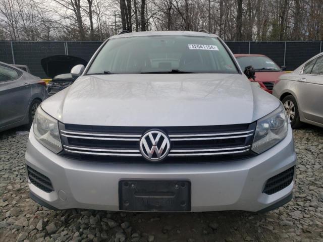 WVGAV7AX1FW577518 - 2015 VOLKSWAGEN TIGUAN S SILVER photo 5