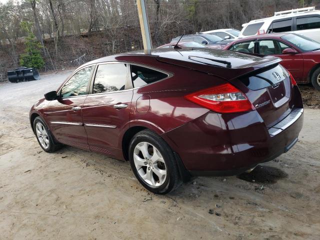 5J6TF2H5XCL003802 - 2012 HONDA CROSSTOUR EXL ბურგუნდია ფოტო 2