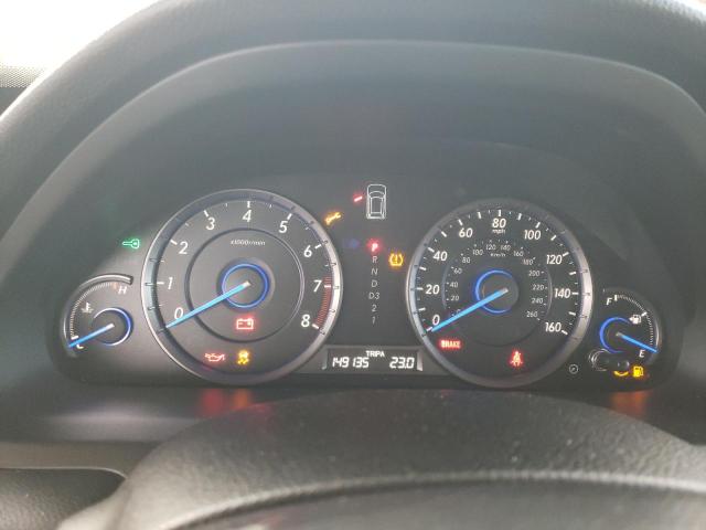 5J6TF2H5XCL003802 - 2012 HONDA CROSSTOUR EXL ბურგუნდია ფოტო 9