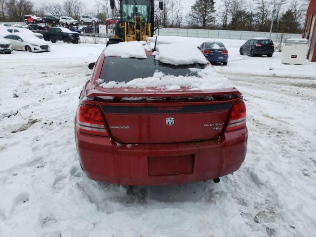 1B3CC5FB3AN224413 - 2010 DODGE AVENGER R/T RED photo 6