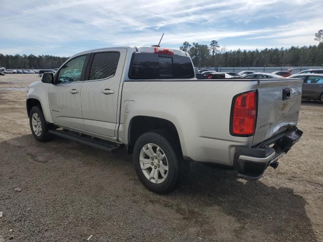 1GCGSCEN9J1142972 - 2018 CHEVROLET COLORADO LT SILVER photo 2