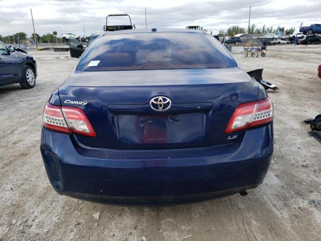 4T4BF3EK2BR093877 - 2011 TOYOTA CAMRY BASE BLUE photo 6