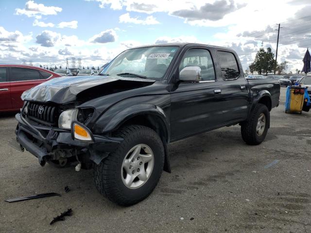 5TEGN92N13Z252244 - 2003 TOYOTA TACOMA DOUBLE CAB PRERUNNER BLACK photo 1