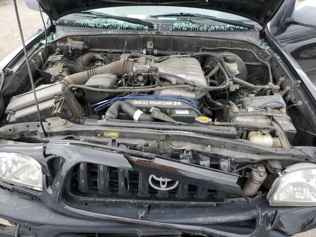 5TEGN92N13Z252244 - 2003 TOYOTA TACOMA DOUBLE CAB PRERUNNER BLACK photo 11