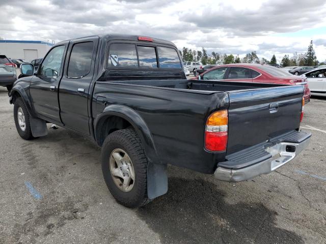 5TEGN92N13Z252244 - 2003 TOYOTA TACOMA DOUBLE CAB PRERUNNER BLACK photo 2