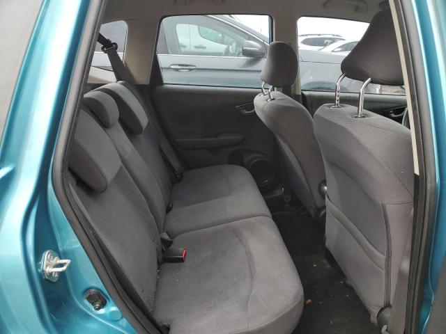 JHMGE8H35DC006313 - 2013 HONDA FIT TURQUOISE photo 10