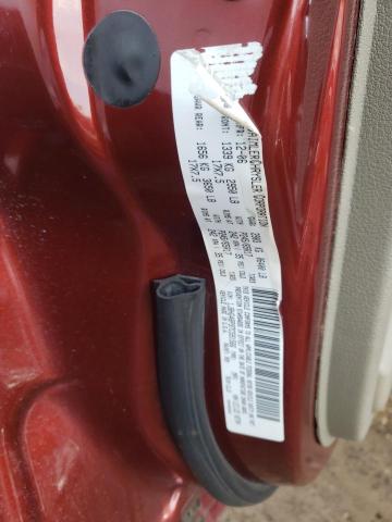 1J8HG48P97C591566 - 2007 JEEP COMMANDER 勃艮第红 照片 12